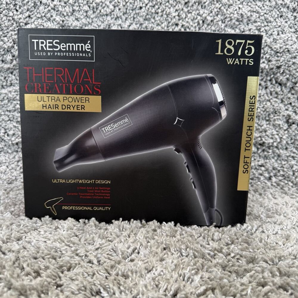 TRESemme Thermal Creations Ultra Power Hair Dryer 1875W TRES 8902 w Box